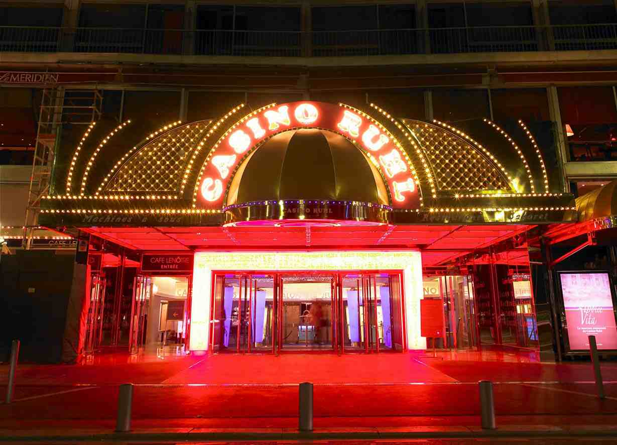Diner spectacle casino ruhl nice city