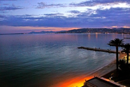 Vue de la chambre du garden beach hotel