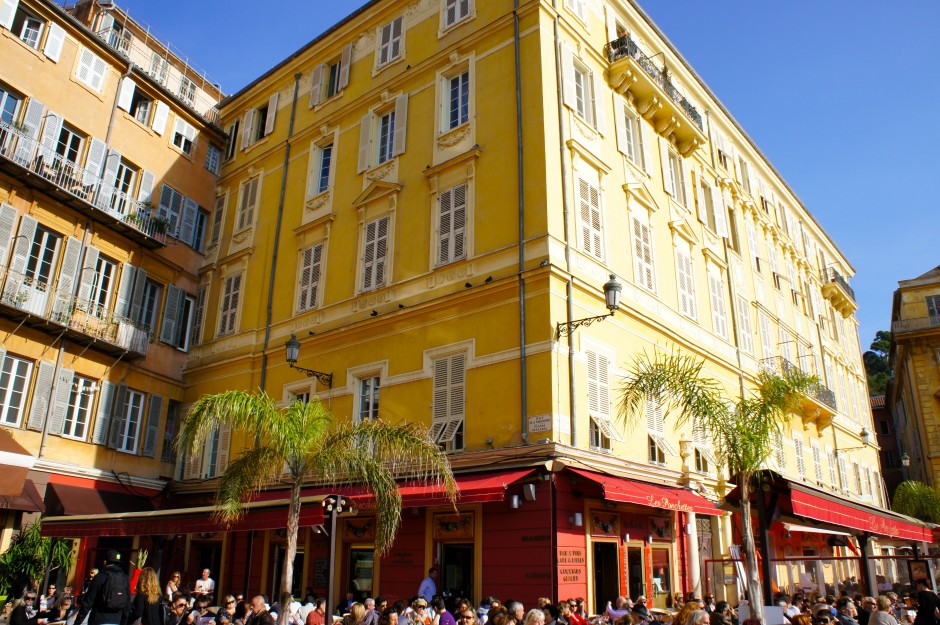 Cours saleya, Nice , ponchettes