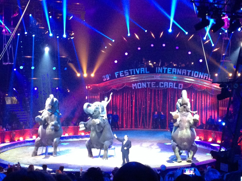 Le festival international du cirque de MonteCarlo Journal d'une Niçoise