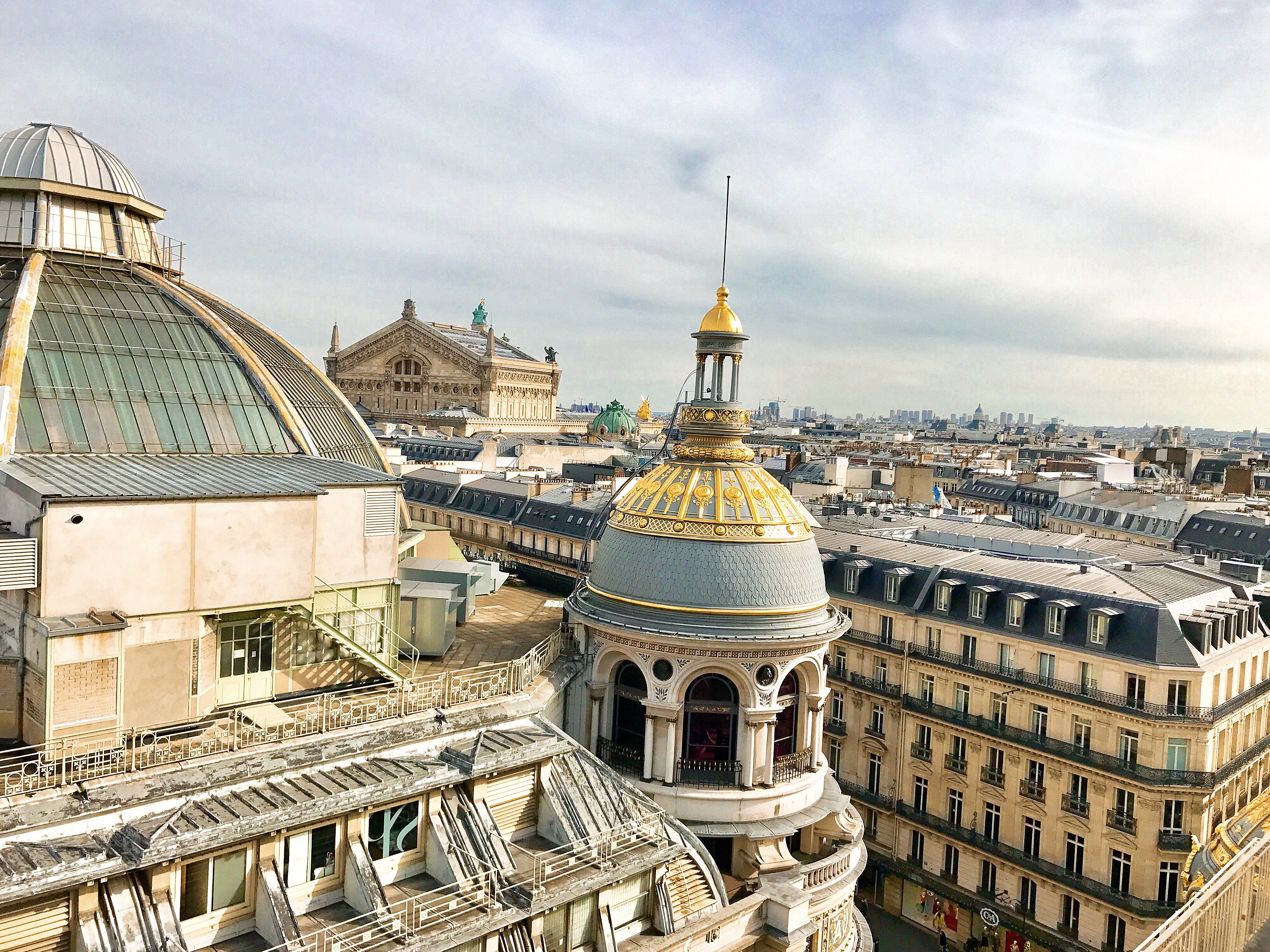 Terrasse printemps hausmann